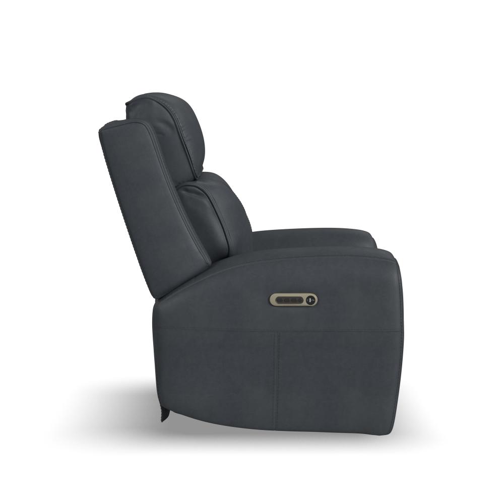 Warren Power Recliner with Power Headrest & Lumbar - Leather 727-41