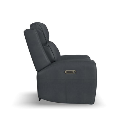 Warren Power Recliner with Power Headrest & Lumbar - Leather 727-41