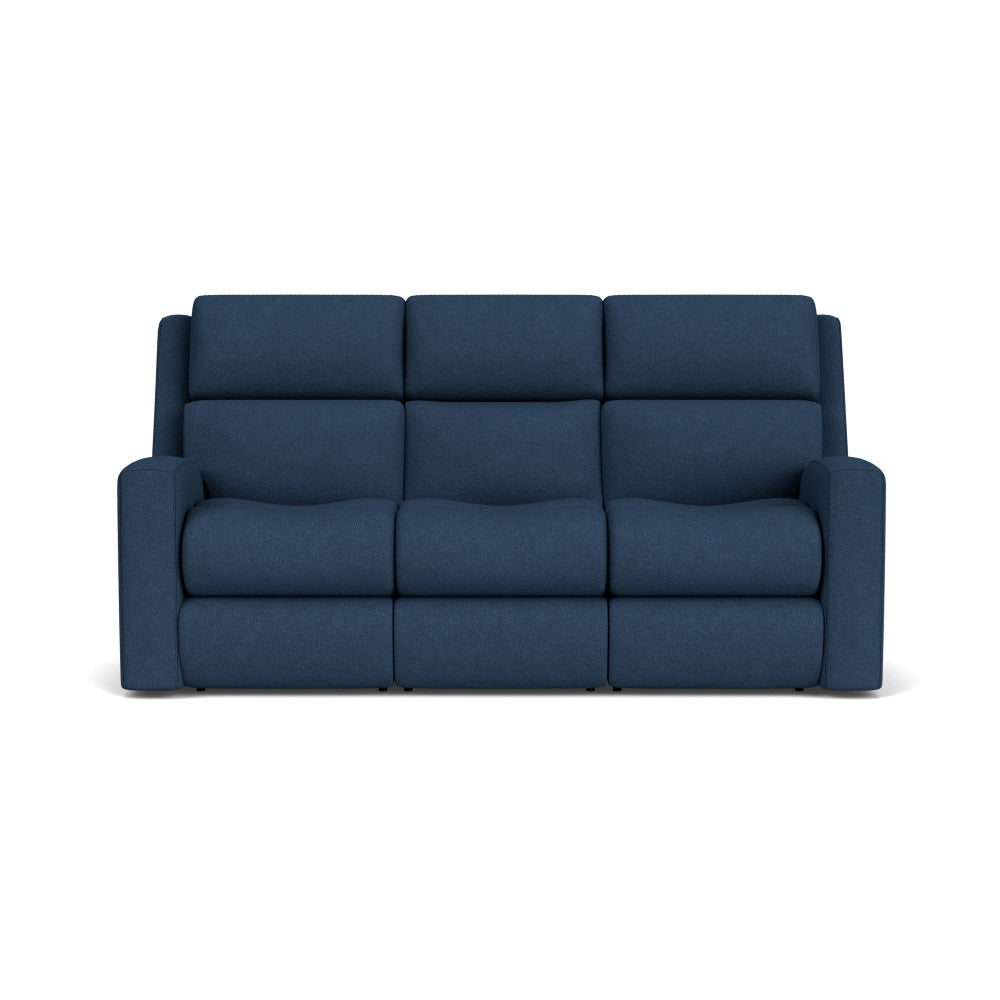 Score Power Reclining Sofa with Power Headrests & Lumbar - Fabric 300-01 - 6000001250