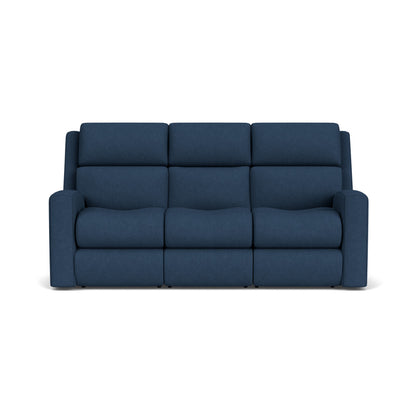 Score Power Reclining Sofa with Power Headrests & Lumbar - Fabric 300-01 - 6000001250