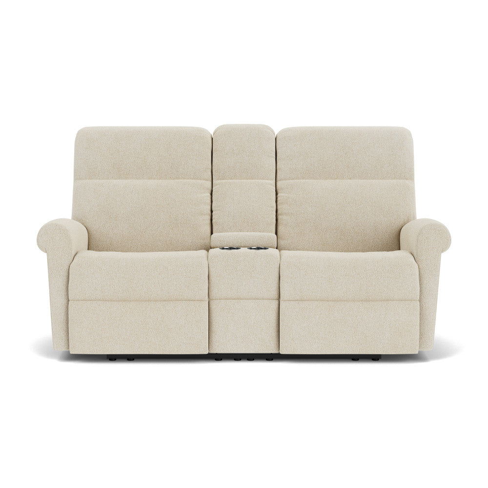 Davis Reclining Loveseat with Console - Default Title