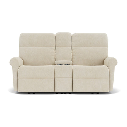 Davis Reclining Loveseat with Console - Default Title