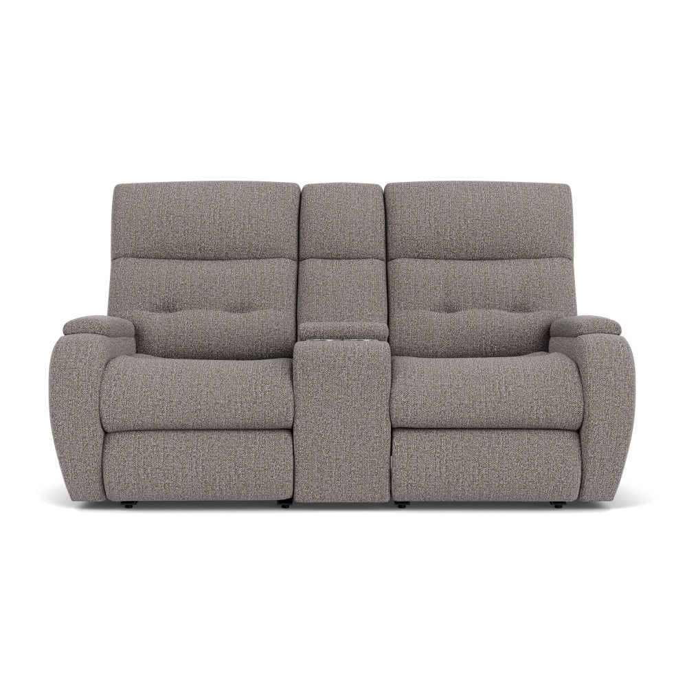 Strait Power Recliner with Power Headrest & Lumbar - Default Title
