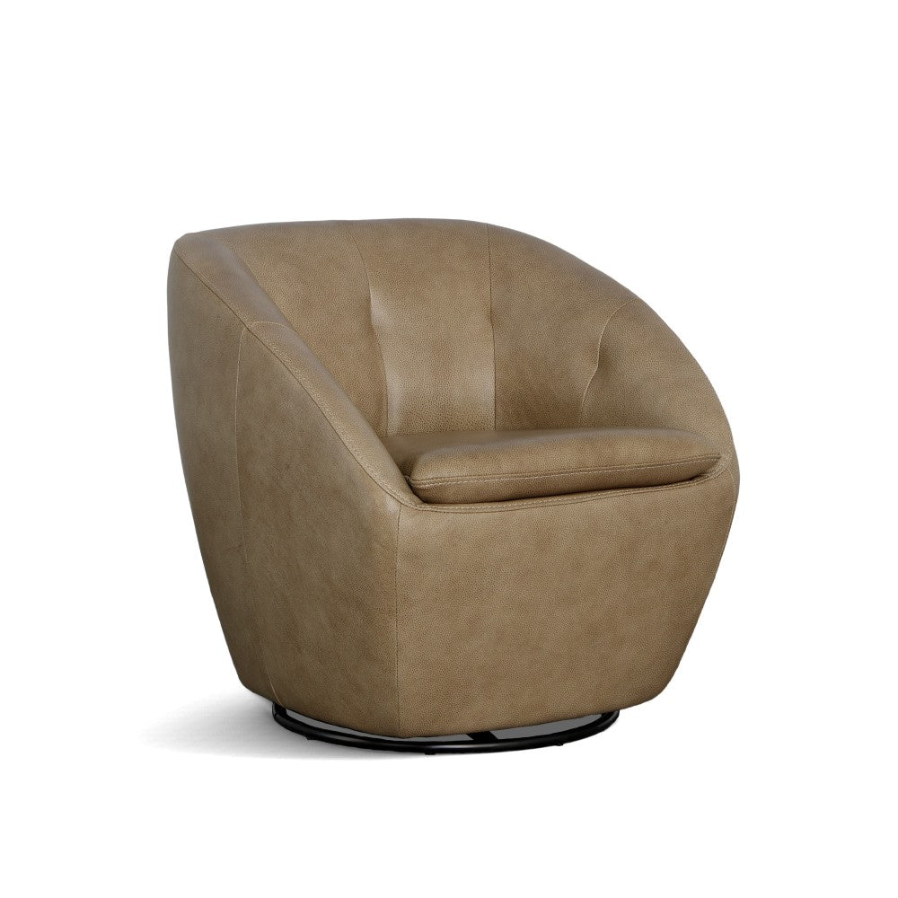 Wade Swivel Chair - Beige