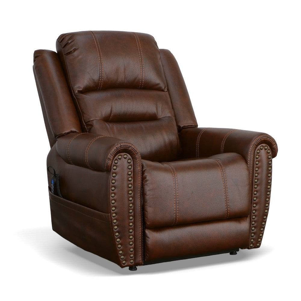 Oscar Power Lift Recliner with Right-Hand Control & Power Headrest - Fabric 629-72