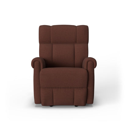 Classic Power Gliding Recliner with Power Headrest & Lumbar - Fabric 126-01