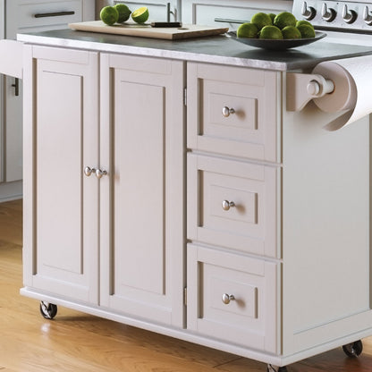 Dolly Madison Kitchen Cart - Off-White - 5000000010