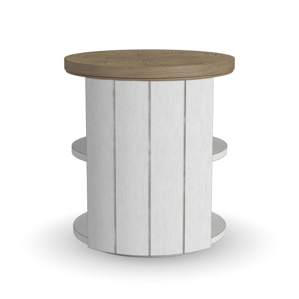 Melody Round End Table - Default Title