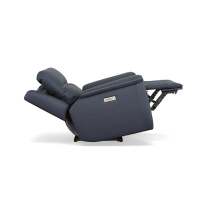Sawyer Power Recliner with Power Headrest & Lumbar - Leather 009-42