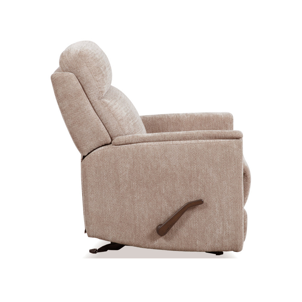 Compact Perfect Match Gliding Recliner - Fabric 410-01