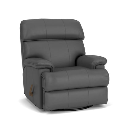 Geneva Swivel Gliding Recliner - Leather 659-80