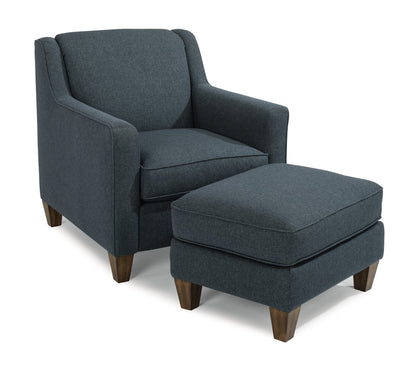 Holly Ottoman - Fabric 296-40, Revolution