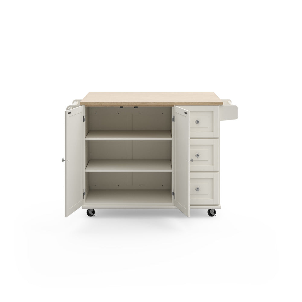 Dolly Madison Kitchen Cart - Off-White