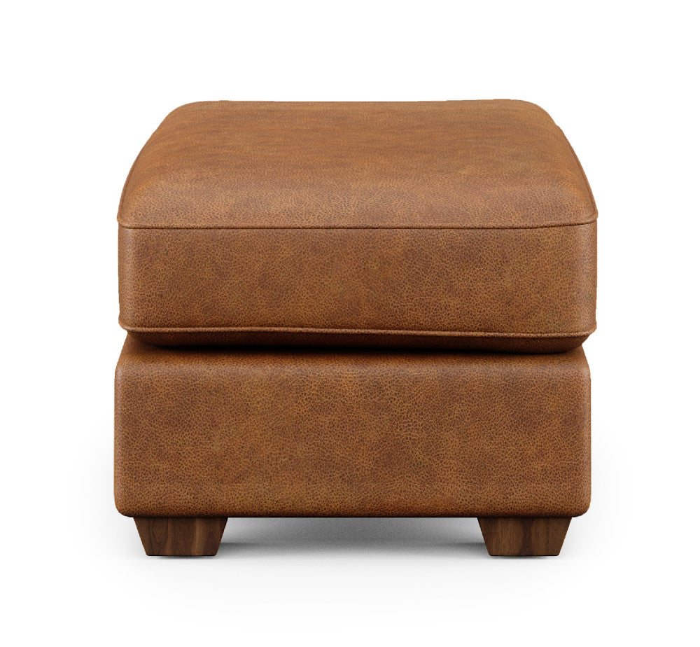 Thornton Cocktail Ottoman - Leather 775-80