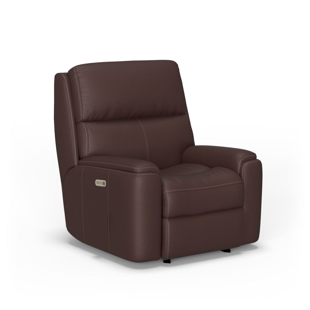 Rio Power Rocking Recliner with Power Headrest - Fabric 386-40