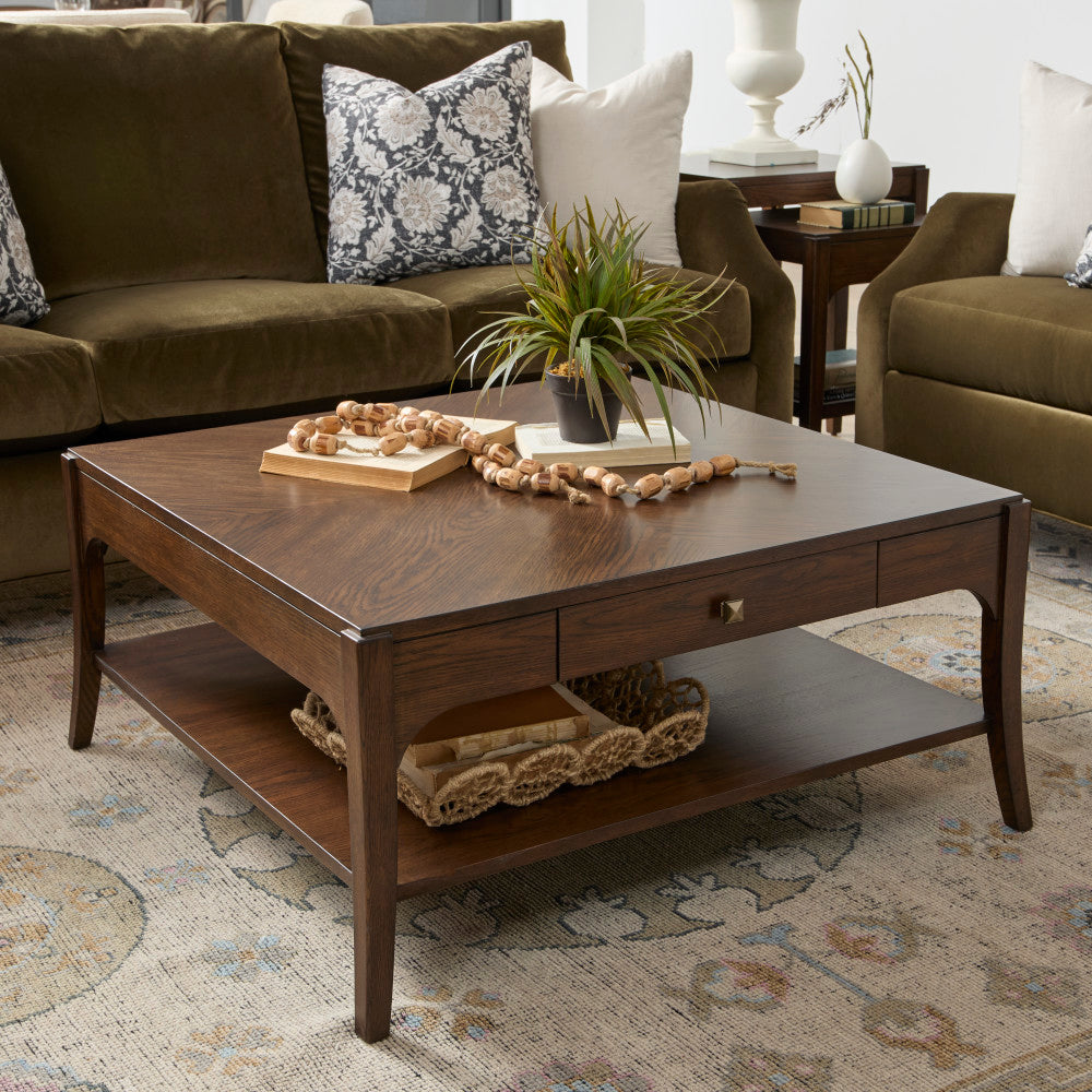 Sylvie Square Coffee Table - Default Title