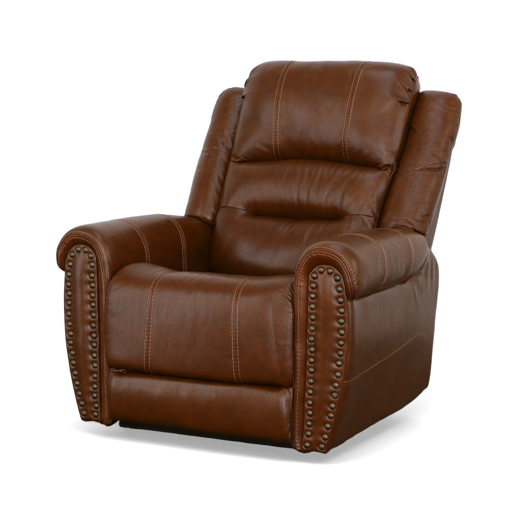 Oscar Power Lift Recliner with Right-Hand Control & Power Headrest - Leather 375-72
