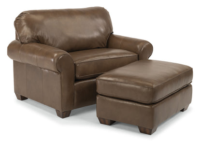 Thornton Cocktail Ottoman - Leather 775-80