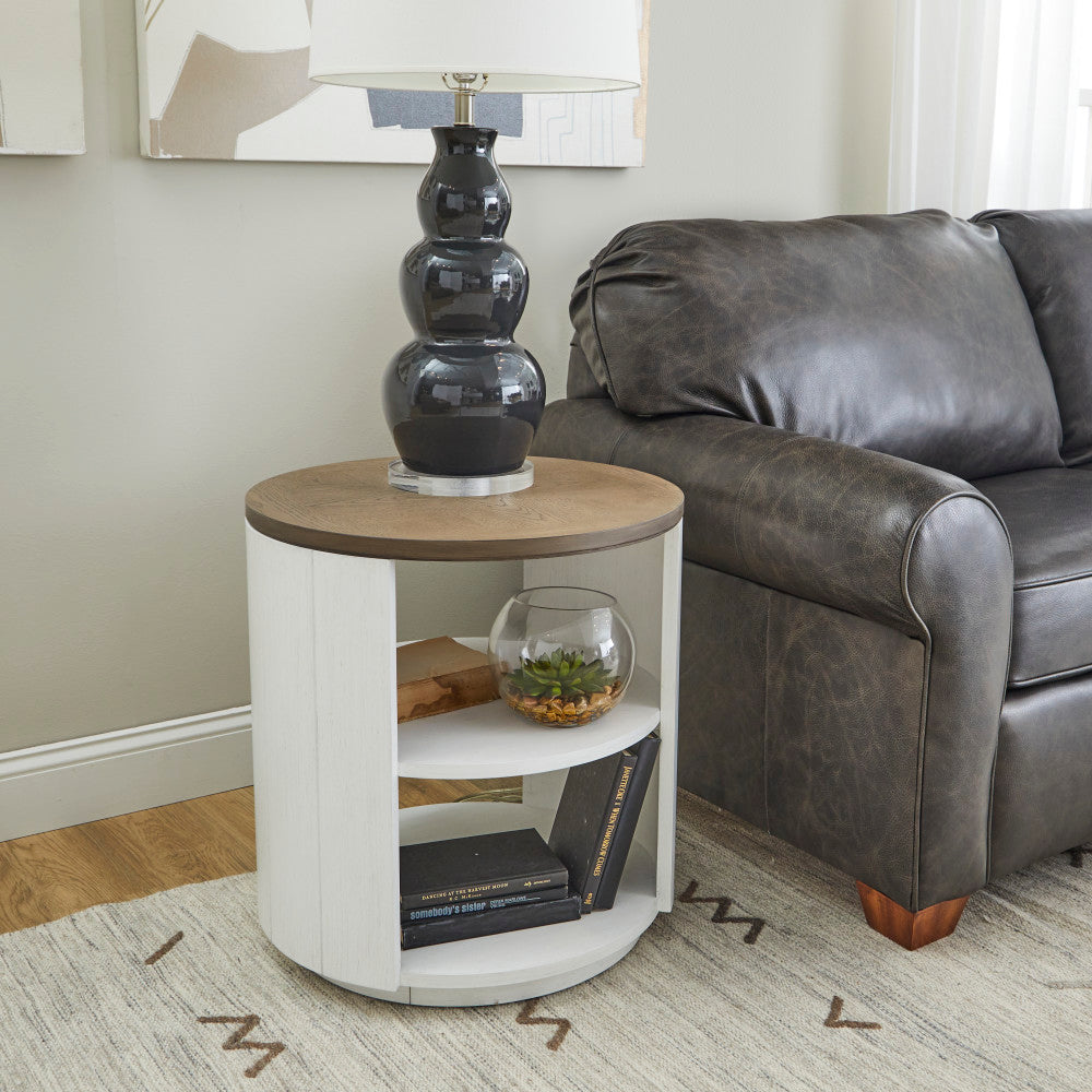 Melody Round End Table - Default Title
