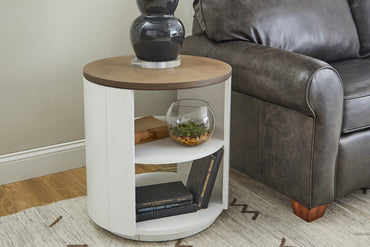 Melody Round End Table - Default Title