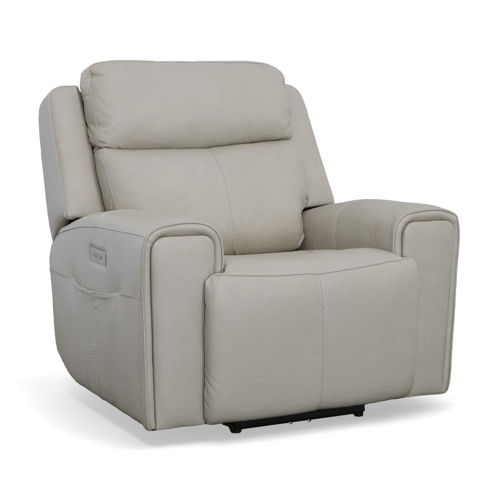 Barnett Collection - Power Recliner with Power Headrest & Lumbar