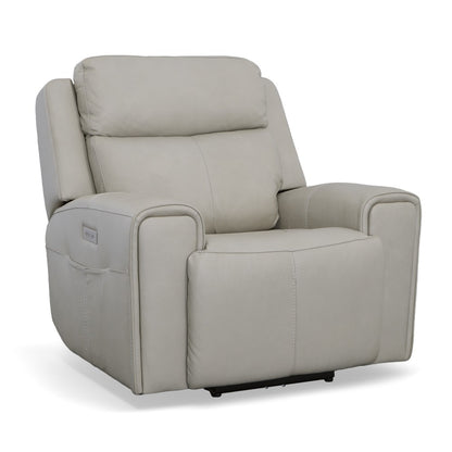 Barnett Collection - Power Recliner with Power Headrest & Lumbar