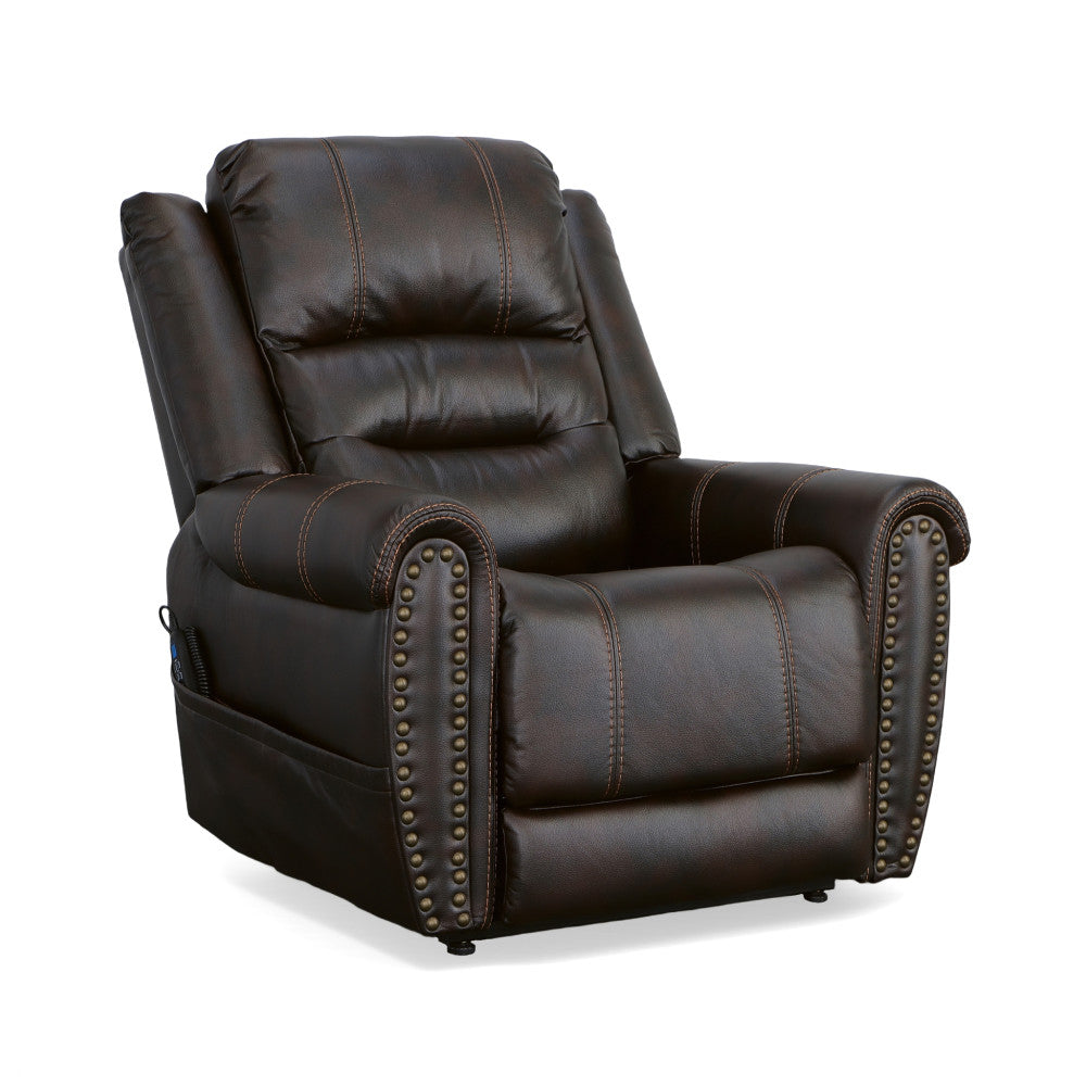 Oscar Power Lift Recliner with Right-Hand Control & Power Headrest - Fabric 629-70