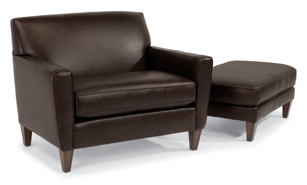 Digby Cocktail Ottoman - Leather 740-70