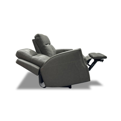 Maxwell Power Reclining Sofa with Power Headrests and Lumbar - Gray