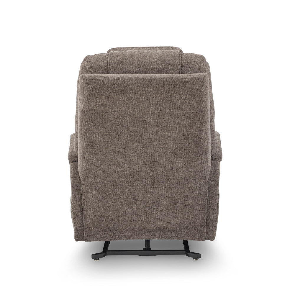 Zecliner Model 3+ Power Rocking Sleep Recliner with Power Headrest, Lumbar, Heat & Massage - Fabric 358-04