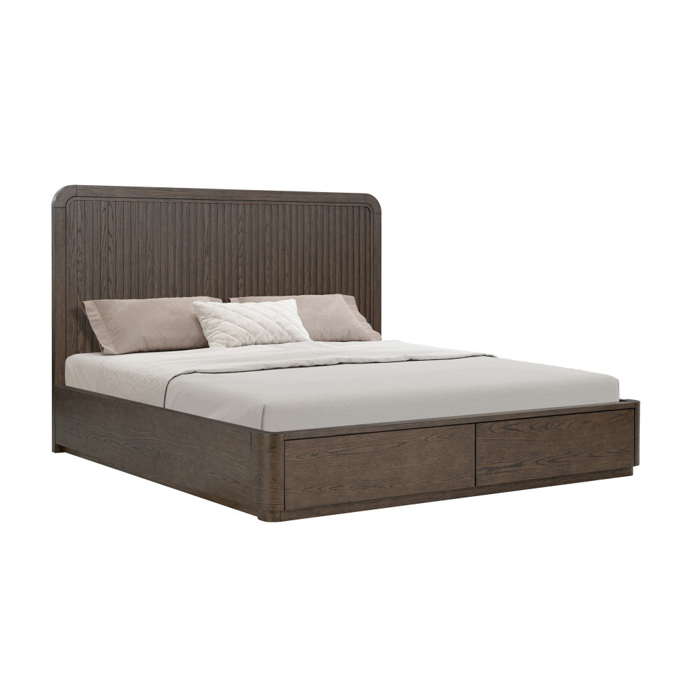 Athens King Panel Storage Bed - Default Title