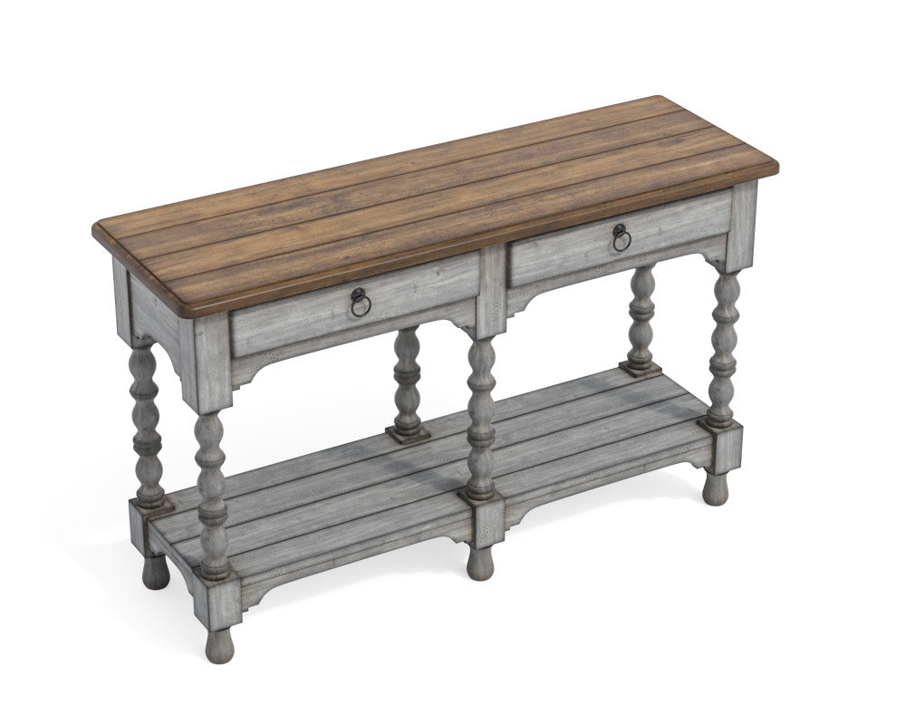 Plymouth Sofa Table - Gray, Brown