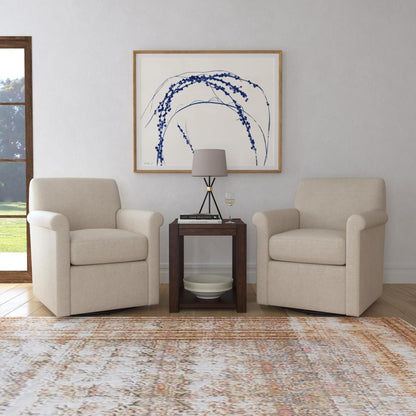 Stella Swivel Chair - Fabric 818-11 - 6000001415