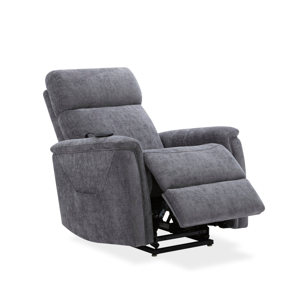 Luma Petite Petite Power Lift Recliner with Power Headrest, Lumbar, Heat & Massage - Fabric 428-02