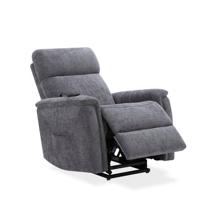 Luma Petite Petite Power Lift Recliner with Power Headrest, Lumbar, Heat & Massage - Fabric 428-02