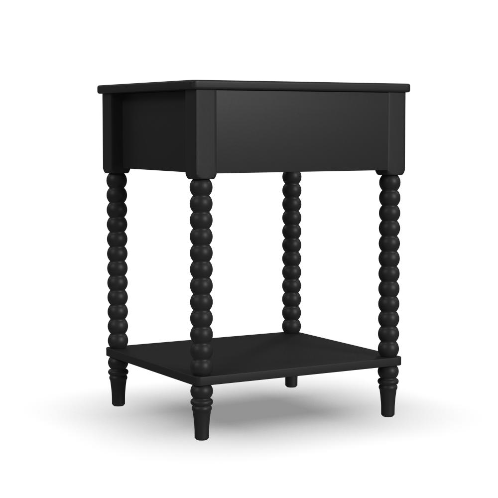 Spindle Nightstand - Black
