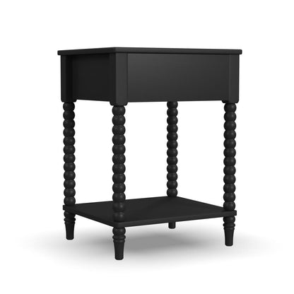 Spindle Nightstand - Black