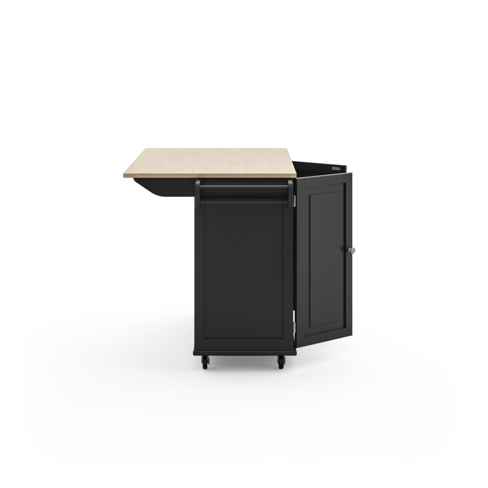 Dolly Madison Kitchen Cart - Black