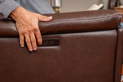Plush Perfect Match Power Gliding Recliner with Power Headrest & Lumbar - Default Title