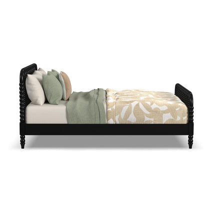 Spindle Queen Bed - Black