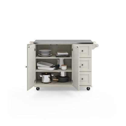 Dolly Madison Kitchen Cart - Off-White - 5000000010