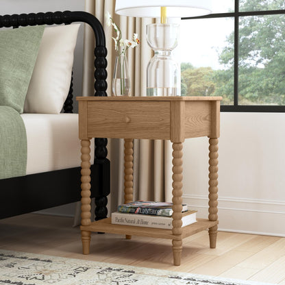 Spindle Nightstand - Brown - 5000003518