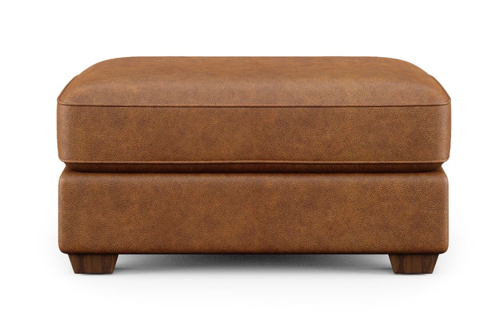 Thornton Cocktail Ottoman - Leather 775-80