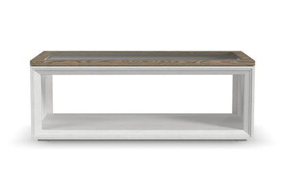 Melody Rectangular Coffee Table with Casters - Default Title