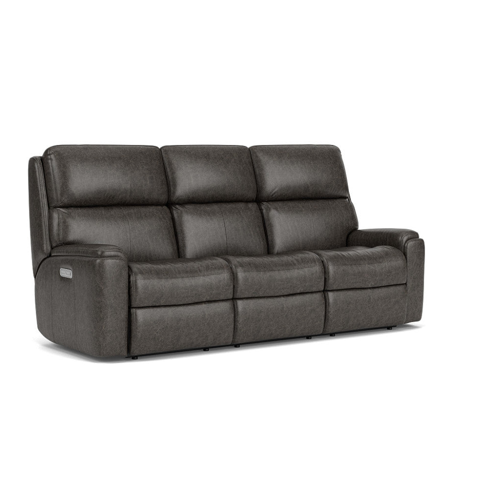 Rio Power Reclining Sofa with Power Headrests - Leather 665-02