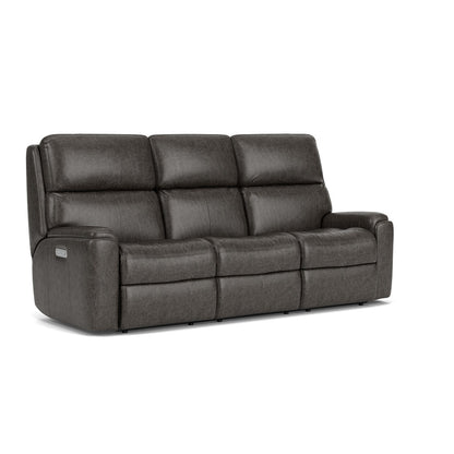 Rio Power Reclining Sofa with Power Headrests - Leather 665-02