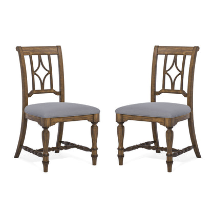 Plymouth Pair of Upholstered Dining Chairs - Default Title