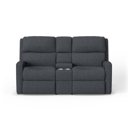 Catalina Power Reclining Loveseat with Console & Power Headrests - Fabric 188-40