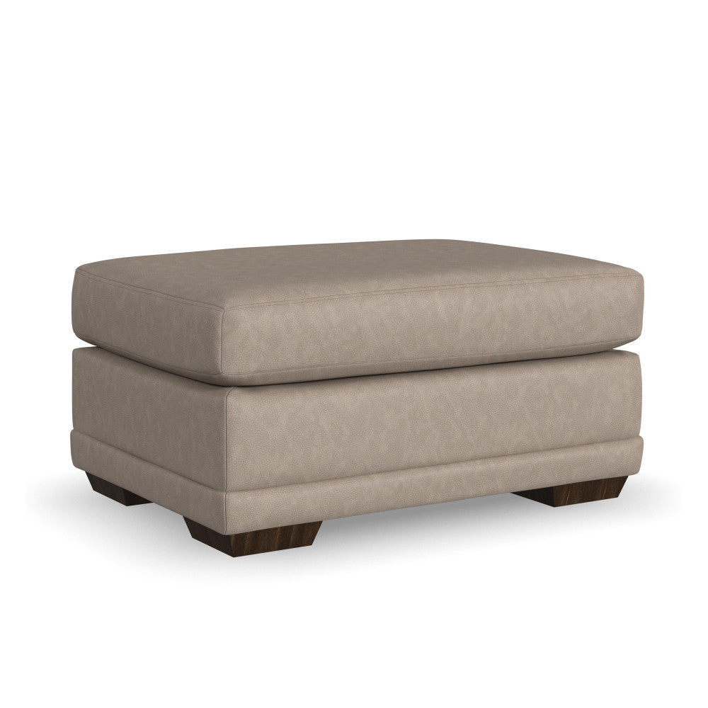 Jewel Ottoman - Leather 527-40