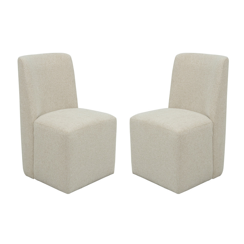 Waterfall Pair of Upholstered Dining Chairs - Default Title
